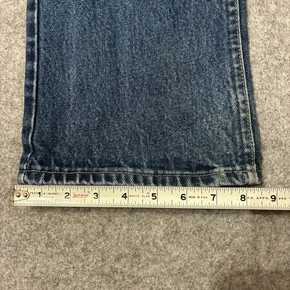 Vintage 70s Lee Riders Denim Jeans Men 28x30 Union Made In USA Talon 42 Bootcut